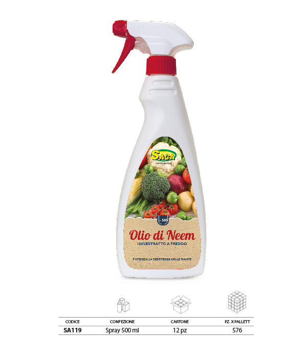 Olio di Neem spray 500 ml